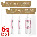 《セット販売》　P&G パンテーン エフォートレス グッドモーニングスムース シャンプー つめかえ用 (350mL)×6個セット 詰め替え用 ノンシリコン　【P＆G】