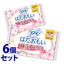 《セット販売》　ユニチャーム ソフィ はだおもい 極うすスリム 17.5cm 羽なし 軽い日用 (34枚)×6個セット 生理用ナプキン　【医薬部外品】