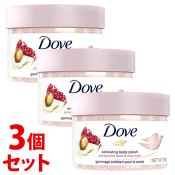 《セット販売》　ユニリーバ ダヴ クリーミースクラブ ザクロ＆シアバター (298g)×3個セット Dove 1