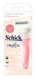 シック イントゥイション しっとり肌 ホルダー (1セット) 女性用カミソリ Schick