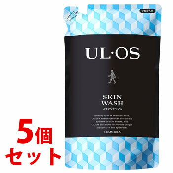 《セット販売》 大塚製薬 ウル・オス 薬用スキンウォッシュ つめかえ用 (420mL)×5個セット 詰め替え用 ウルオス UL・OS 顔・身体用洗浄料 【医薬部外品】