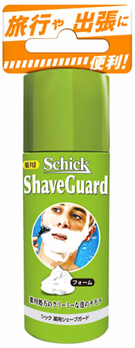 シック 薬用シェーブガード シェービングフォーム トラベルタイプ (40g) Schick 【医薬部外品】