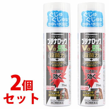 【第(2)類医薬品】《セット販売》　久光製薬 ブテナロックVα爽快パウダー (70mL)×2個セット　【セルフ..