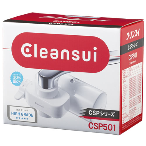 三菱ケミカルクリンスイ クリンスイ 蛇口直結型浄水器 CSP501-WT (1個) CSPシリーズ Cleansui