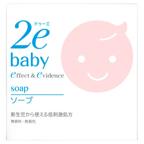 資生堂 2e ドゥーエ ベビー ソープ (100g) 2e baby 顔・からだ用 石けん 資生堂 2e ドゥーエ ベビー ソープ (100g) 2e baby 顔・からだ用 石けん