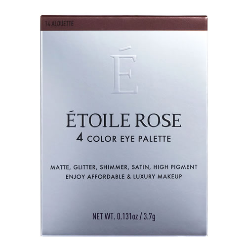 イデアル エトワルローズ 4色アイシャドウ 14 アルエット (3.7g) アイシャドウ Etoile Rose