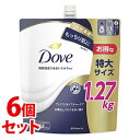 【送料無料】 《セット販売》 ユニリーバ ダヴ ボディウォッシュ プレミアムモイスチャーケア つめかえ用 (1270g)×6個セット 詰め替え用 ボディソープ 【smtb-s】