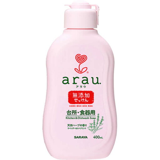 サラヤ アラウ 台所・食器用せっけん (400mL) 食器用洗剤 arau. サラヤ アラウ 台所・食器用せっけん (400mL) 食器用洗剤 arau.