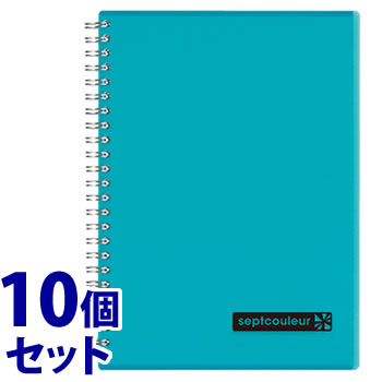 《セット販売》　マルマン セプトクルール ノート 横罫 A5 ライトブルー N572B-52 (1冊)×10個セット ノート　　