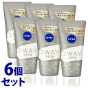 《セット販売》 花王 ニベア クリアビューティー 2WAY 美容洗顔 (120g)×6個セット 洗顔フォーム 洗顔料 【送料無料】 【smtb-s】