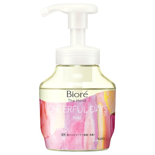 花王 ビオレ ザ ハンド 泡ハンドソープ 朝の摘みたてローズの香り ポンプ (280mL) 本体 薬用 ハンドソープ 【医薬部外品】 花王 ビオレ ザ ハンド 泡ハンドソープ 朝の摘みたてローズの香り ポンプ (280mL) 本体 薬用 ハンドソープ 【医薬部外品】