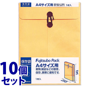 《セット販売》　マルアイ フジツボパック 保存袋 角2パッククラフト A4サイズ用 PH-12 (1枚)×10個セット MARUAI