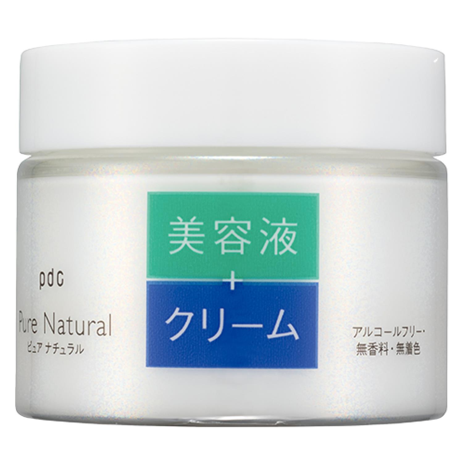pdc ピュア ナチュラル クリームエッセンス モイスト (100g) 美容液+クリーム