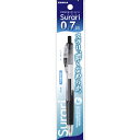 ゼブラ スラリ 0.7mm 黒 ジェルボールペン P-BN11-BK (1本) ボールペン