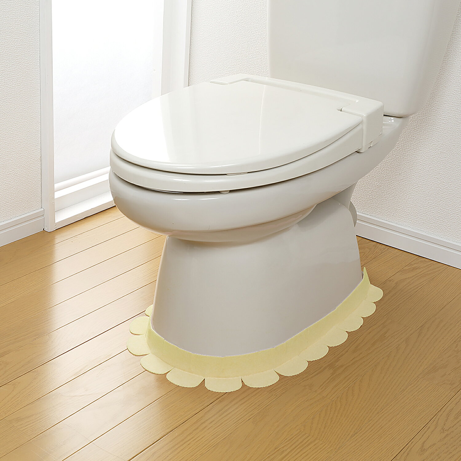 サンコー 便座すきまテープ (2枚) 8×58cm トイレ用 汚れ防止 備蓄