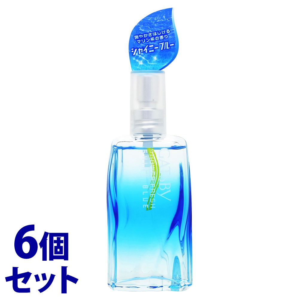 《セット販売》 マンダム ギャツビー GATSBY シャワーフレッシュ シャイニーブルー (60mL)×6個セット オーデコロン フレグランス