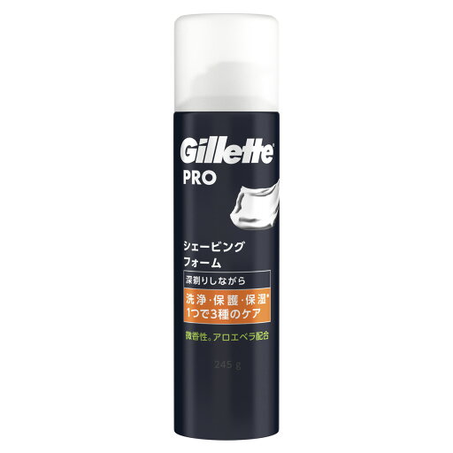 P&G ジレット PRO シェービングフォーム (245g) 泡タイプ 【P&G】 P&G ジレット PRO シェービングフォーム (245g) 泡タイプ 【P&G】