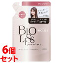 《セット販売》 コーセーコスメポート サロンスタイル ビオリス ピュアレタッチ ぱやとぅや シャンプー つめかえ用 (340mL)×6個セット 詰め替え用 ノンシリコン BIOLISS