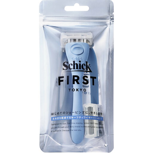 シック ファースト シェービング ホルダー オーシャンブルー (刃付き+替刃1個) 男性用 カミソリホルダー 本体 Schick シック ファースト シェービング ホルダー オーシャンブルー (刃付き+替刃1個) 男性用 カミソリホルダー 本体 Schick
