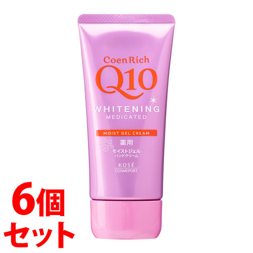 《セット販売》 コーセーコスメポート コエンリッチ 薬用ホワイトニング ハンドクリーム モイストジェル (80g)×6個セット 【医薬部外品】 《セット販売》 コーセーコスメポート コエンリッチ 薬用ホワイトニング ハンドクリーム モイストジェル (80g)×6個セット 【医薬部外品】