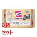 《セット販売》 花王 クイックルワイパー 立体吸着ウエットシート 無添加タイプ 24枚×3個セット