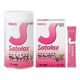 製品の特徴 ●センナ実は、腸壁から水分の分泌を促し、固い便を軟らかくして洗い流し、お腹の中をきれいにします。 ●プランタゴ・オバタ種子は植物センイを多く含み、お腹の中で水分を吸収して膨れ、詰まっている便を押し出し、腸を空っぽにします。 ●センナ実の成分がプランタゴ・オバタ種子の植物センイに包みこまれて徐々に効果をあらわすので、腹痛や下痢などが起きにくく、おだやかに効きます。 使用上の注意 効能・効果 便秘。便秘に伴う次の諸症状の緩和：吹出物，肌あれ，頭重，のぼせ，腹部膨満，腸内異常発酵，食欲不振（食欲減退），痔 効能関連注意 用法・用量 15才以上1回1〜2包1日2回まで。 なるべく空腹時コップ1杯（約180mL）にてかまずに服用 服用間隔4時間以上 ただし，初回は最小量を用い，便通の具合や状態をみながら，少しずつ増量又は減量 15才未満は服用しない 用法関連注意 成分分量 1包(4g)中 　　 成分 分量 プランタゴ・オバタ種子 2.168g センナ実 0.496g 添加物 白糖，タルク，アラビアゴム，流動パラフィン，パラフィン，三二酸化鉄，l-メントール，香料 保管及び取扱い上の注意 消費者相談窓口 製造販売会社 佐藤製薬（株） 販売会社 剤形 散剤 リスク区分等 第「2」類医薬品　