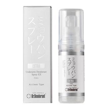 ☆ワキガ・加齢臭などの体臭の悩みに！ドクターデオドラント ミョウバンスプレーEXTRA（エクストラ） 30mL×12本セット【医薬部外品】