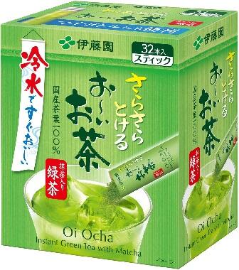 ☆北海道・九州も送料無料！伊藤園 さらさらとける お～いお茶 抹茶入り緑茶 スティック 32本入×10個セット（1ケース）