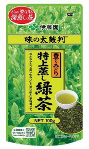 ☆北海道・九州も送料無料！伊藤園 味の太鼓判 特上蒸し緑茶500 100g×10個セット