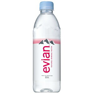 【2ケースまとめ買い】北海道・九州も送料無料！伊藤園 evian エビアン PET 500ml×48本セット（24本×2ケース）【ミネラルウォーター】【硬水】※沖縄・離島への発送は出来ません/ヤマト運輸での発送不可商品です