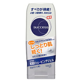花王 サクセス 薬用シェービングジェル スキンケアタイプ 180g 花王 サクセス 薬用シェービングジェル スキンケアタイプ 180g