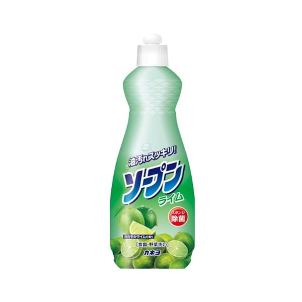 ☆まとめ買いで送料無料！カネヨ 食器用洗剤 ソープンライム 本体 1ケース（600mL×20個セット ...