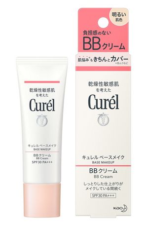 花王 キュレル ベースメイク BBクリーム 明るい肌色（SPF30/PA+++） 35g