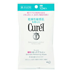 ☆単品よりも15％お得！花王 キュレル 薬用スキンケアシート 10枚×6個セット【医薬部外品】