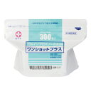 【第3類医薬品】白十字 ワンショットプラス(4cm×4cm) 300枚入り×10個セット(1ケース)