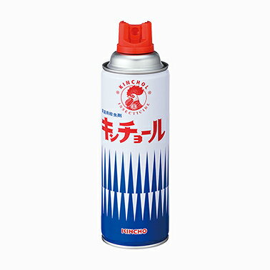 製品詳細 殺虫スプレーの定番、ハエ蚊退治にキンチョール お部屋にまいてハエ・蚊を一網打尽。 見つけた害虫は直撃で駆除します。 オールマイティな効きめ ハエや蚊はもちろん、ゴキブリなど色々な虫を駆除します。 マダニにも高い効果を発揮します。 たっぷり使える長持ちタイプ 噴射時間はジェットタイプより3倍長持ちのエコタイプ（当社同容量比）。 キンチョールは、ジェットタイプより3倍長持ち！ キンチョールの香りの真実 実は、おなじみのキンチョールは「ジャスミンの香り」。フランスで収穫されたジャスミンの花からとれる、貴重な濃縮オイルを配合しています。「ローズの香り」も「ジャスミン」に劣らぬフローラル香調の代表です。 効能 ハエ成虫、蚊成虫、ゴキブリ、ノミ、トコジラミ（ナンキンムシ）、イエダニ、マダニの駆除 有効成分 ピレスロイド（d-T80-フタルスリン、d-T80-レスメトリン）　
