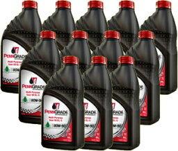 ポイント10倍！ペングレード1 マルチパーパスギアオイル 【GL-5】80W-90 PENNGRADE1 GL-5 Multi-Purpose Gear Oil ミッションオイル 1QT（946ml）×12本（ケース）