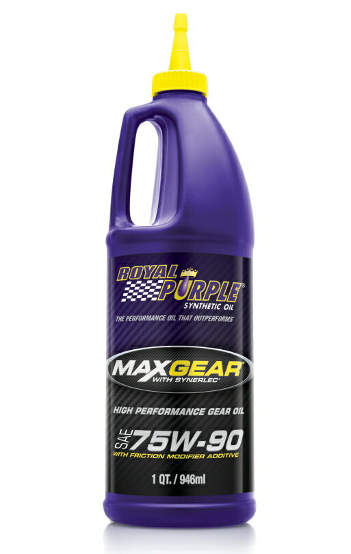 KAi Cp[vE}bNXMA 75W-90 ROYAL PURPLE SYNTHETIC OIL Max Gear ~bVICEftIC 1QT 0.946L 