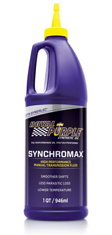 正規輸入品 ロイヤルパープル・シンクロマックス ROYAL PURPLE SYNTHETIC OIL SYNCHROMAX 1QT（0.946L）