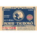 【ロイヒつぼ膏の商品詳細】 ●腰痛・肩こりの温感貼り薬 ●鎮痛炎温感プラスター ●ロイヒつぼ膏はノニル酸ワニリルアミドの温感刺激により患部の血行を促進し、サリチル酸メチル、L-メントールなどの鎮痛消炎作用とあわせ、すぐれた効果をあらわします。 【効能 効果】 ・肩こり、腰の痛み、打撲、捻挫、関節痛、筋肉痛、筋肉疲労、しもやけ、骨折痛 【用法 用量】 ・ロイヒつぼ膏の膏面をフィルムからはがし、患部にお貼りください。 ★用法・用量に関連する注意 ・小児に使用させる場合には、保護者の指導監督のもとに使用させてください。 ・皮ふの弱い人は、使用前に腕の内側に1cm角の小片を目安として半日以上貼り、発疹・発赤、かゆみ、かぶれ等の症状が発現しないことを確かめてから使用してください。 ・皮ふの弱い人は、同じところには続けて貼らないでください。 ・汗などをよく拭きとり、患部をきれいにしてからお貼りください。 ・体質によってはかぶれ等が生じることがありますので、入浴直後の貼付はさけてください。 ・外用にのみ使用し、内服しないでください。 【成分】 (1m2中) サリチル酸メチル・・・10.76g L-メントール・・・4.87g ハッカ油・・・0.53g dL-カンフル・・・3.77g チモール・・・0.07g ノニル酸ワニリルアミド・・・0.04g 添加物として、生ゴム、ポリイソブチレン、ポリブテン、石油系樹脂、BHT、重質炭酸カルシウム、カーボンブラック、三二酸化鉄、赤色227号、その他1成分を含有する。 【規格概要】 サイズ・・・直径2.8cm 【注意事項】 ・使用前に説明書きを必ずお読みください。また、必要なときに読めるよう大切に保管してください。 ★使用上の注意 ＜してはいけないこと＞ (守らないと現在の症状が悪化したり、副作用が起こりやすくなります) ・次の部位には使用しないでください。 (1)目の周囲、粘膜等。 (2)湿疹、かぶれ、キズぐち。 ＜相談すること＞ ・次の人は使用前に医師、薬剤師又は登録販売者に相談してください。 (1)本人又は家族がアレルギー体質の人。 (2)薬によりアレルギー症状(例えば発疹・発赤、かゆみ、かぶれ等)を起こしたことがある人。 ・使用後、皮膚に発疹・発赤、かゆみ、痛み等の症状があらわれた場合は副作用の可能性があるので、ただちに使用を中止し、製品の説明書きをもって医師、薬剤師又は登録販売者に相談してください。 ・5〜6日間使用しても症状の改善がみられない場合は、使用を中止し、製品の説明書きを持って医師、薬剤師又は登録販売者に相談してください。 ★保管及び取扱い上の注意 ・小児の手のとどかない所に保管してください。 ・直射日光をさけ、なるべく湿気の少ない涼しい所に保管してください。 ・誤用をさけ、品質を保持するため、開封後は、製品袋ごと保存袋に入れて保管してください。 ・保管の際は、できるだけ中の製品を押さえつけないようにしてください。 ★その他の注意事項 ・入浴する時は、貼った場所がヒリヒリする場合がありますので、必ず30分〜1時間位前には、はがしてください。貼ったままの入浴はしないでください。 ・発熱するもの(コタツ、ホットカーペット、カイロ、電気毛布等)と併用しますと、刺激が強くなることがありますので、ご注意ください。 ●メーカー 　　 ニチバン ●区分　　　　 日本製・第3類医薬品 ●分類　　　　　外用消炎薬 ●広告文責　　 株式会社ルージュ 03-3980-1585