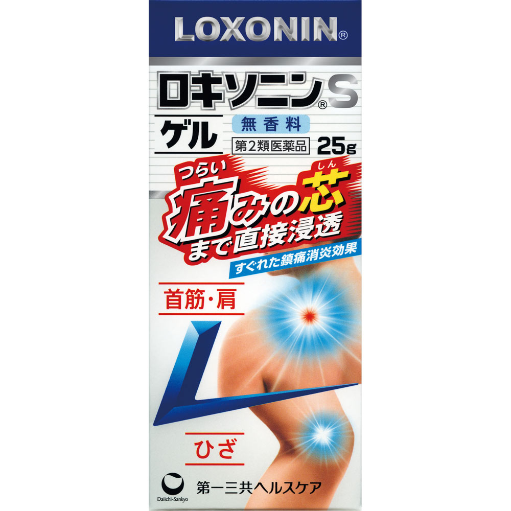 【特価品・使用期限2024年11月】【第2類医薬品】 第一三共ヘルスケア ロキソニンS ゲル 25g 【送料込/メール便発送】【セルフメディケーション節税対象品】