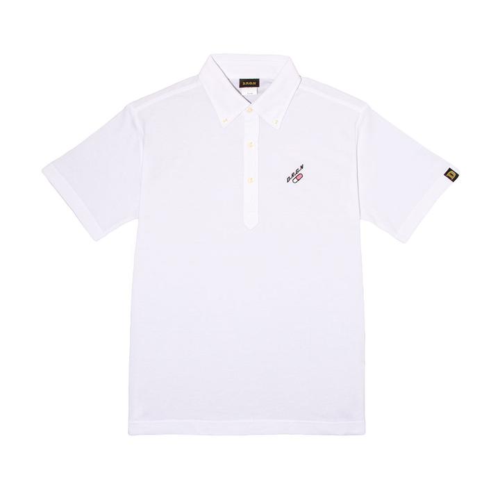 D.R.G.N Capsule Polo Shirt - White