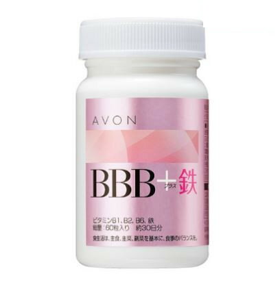 FMGMISSION (エフエムジー & ミッション) BBBプラス鉄 265mg×60粒 / AVON エイボン 