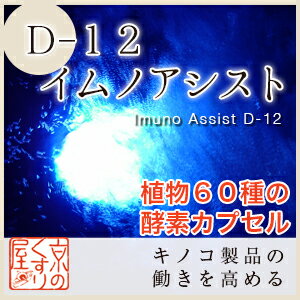 ●内容量：2粒×45包 ●D−12成分 1粒中に150mg含有の高濃度な製品です。 ●1日目安量：1〜3包（2〜6粒） ●全国送料無料。 広告文責 株式会社　京のくすり屋 075-254-6060 販売者 イムノサポート株式会社ST 区分 食品