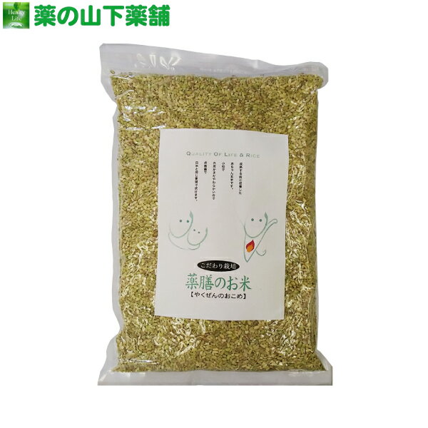 【ギャバ配合】薬膳のお米 1kg (やくぜんのお米、ヤクゼンのお米)