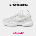 【マラソンセール開催！】 ナイキ NIKE スニーカー TC 7900 プレミアム 2 レディース グレー ホワイト 白 靴 シューズ 厚底 カジュアル スポーツ ブランド 運動 ローカット スポーティ 学校 学生 部活 おしゃれ かわいい 快適 NIKE TC 7900 PREMIUM FB8941