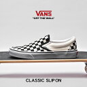 【マラソンセール開催！】 VANS スリッポン チェッカー フラッグ バンズ レディース メンズ USA 企画 クラシック ホワイト ブラック 白 黒 靴 シューズ ローカット スニーカー スケーター スケート ローテク カジュアル ストリート チェック柄 ヴァンズ CLASSIC VN000EYEBWW