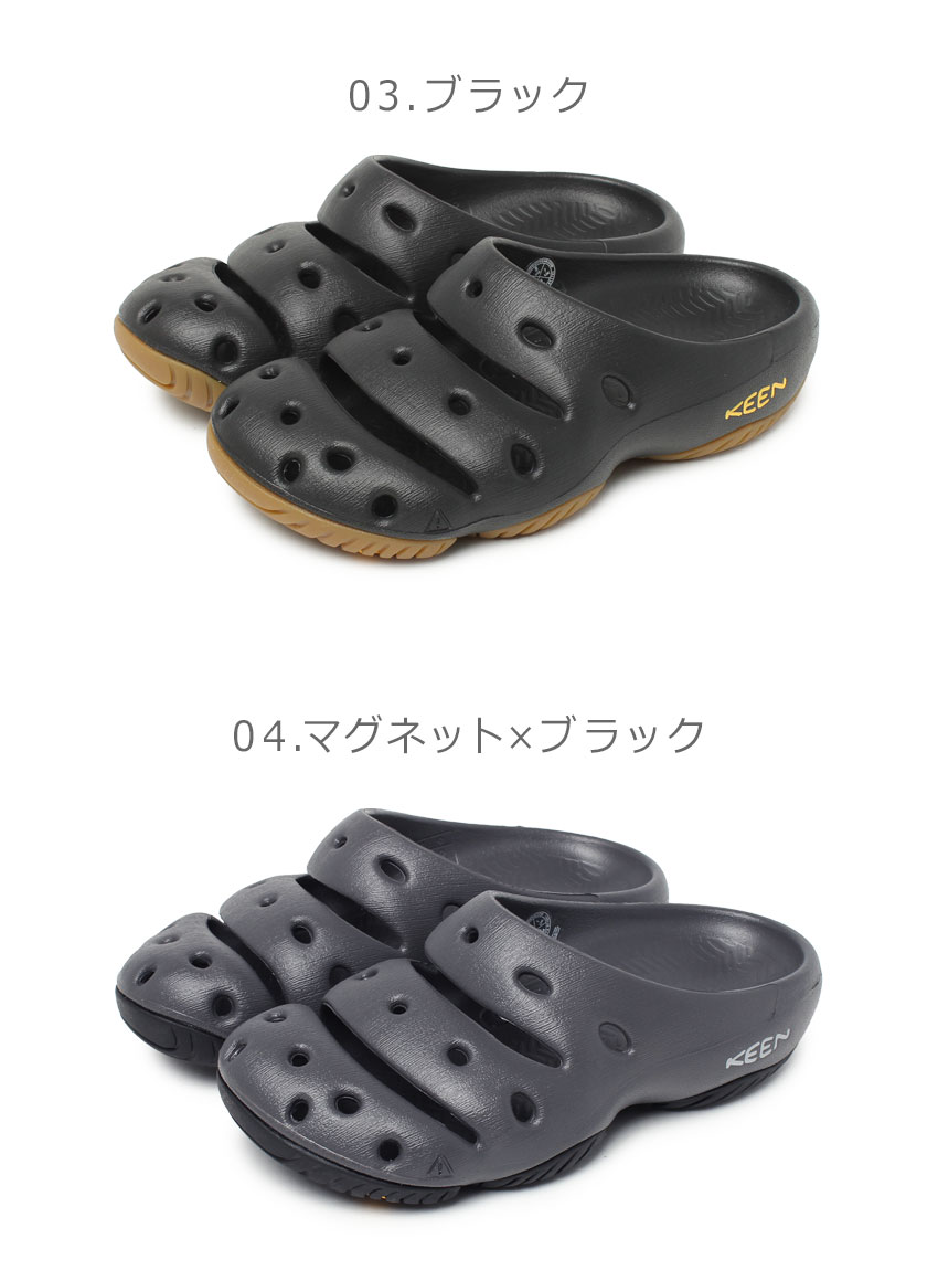 【月またぎセール開催】 KEEN キーン ヨギ アーツ メンズ サンダル ブラック シルバー 靴 シューズ キャンプ アウトドア カジュアル タウンユース シンプル スポーツ 軽量 夏 フェス レジャー 旅行 YOGUI ARTS 1002036 ヨギー