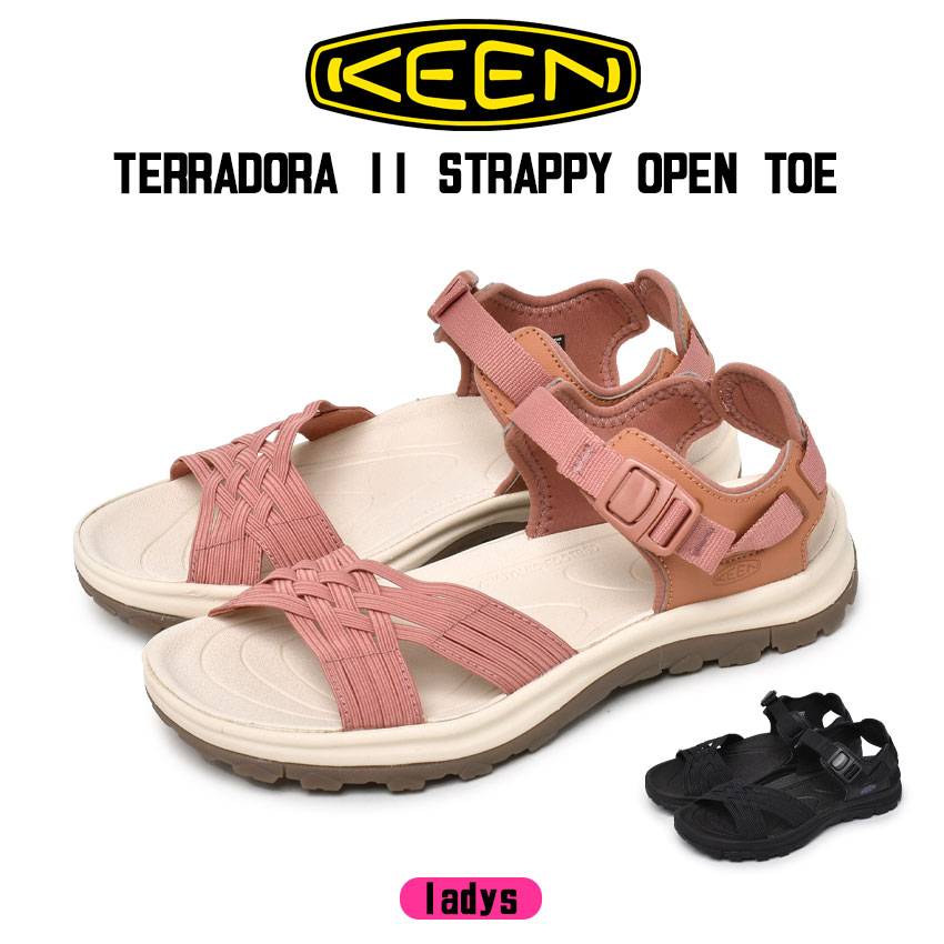 キーン 【マラソンセール開催！】 KEEN TERRADORA2 キーン テラドラ 2 ストラップ オープン トゥ サンダル レディース 靴 シューズ スポーツサンダル ストラップ 1024877 1024879