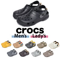 クロックス CROCS クラシック オール テレイン クロッグ サンダル メンズ レディースブラック ブラウン グレー イエロー ベージュ 黒 茶 黄 靴 シューズ クロッグサンダル カジュアル シンプル アウトドア レジャー 軽量 人気 調節可能 CLASSIC ALL TERRAIN CLOG 206340